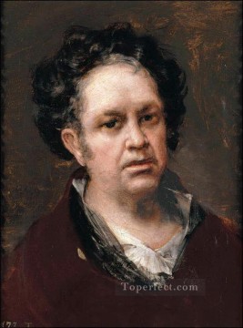 フランシスコ・ゴヤ Painting - 自画像 1815 フランシスコ・デ・ゴヤ